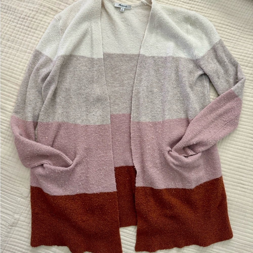 Madewell Striped Cardigan